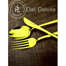 Pm Leonardo Dali Deluxe 42 Parça "GOLD" Çatal Bıçak Kaşık Takımı